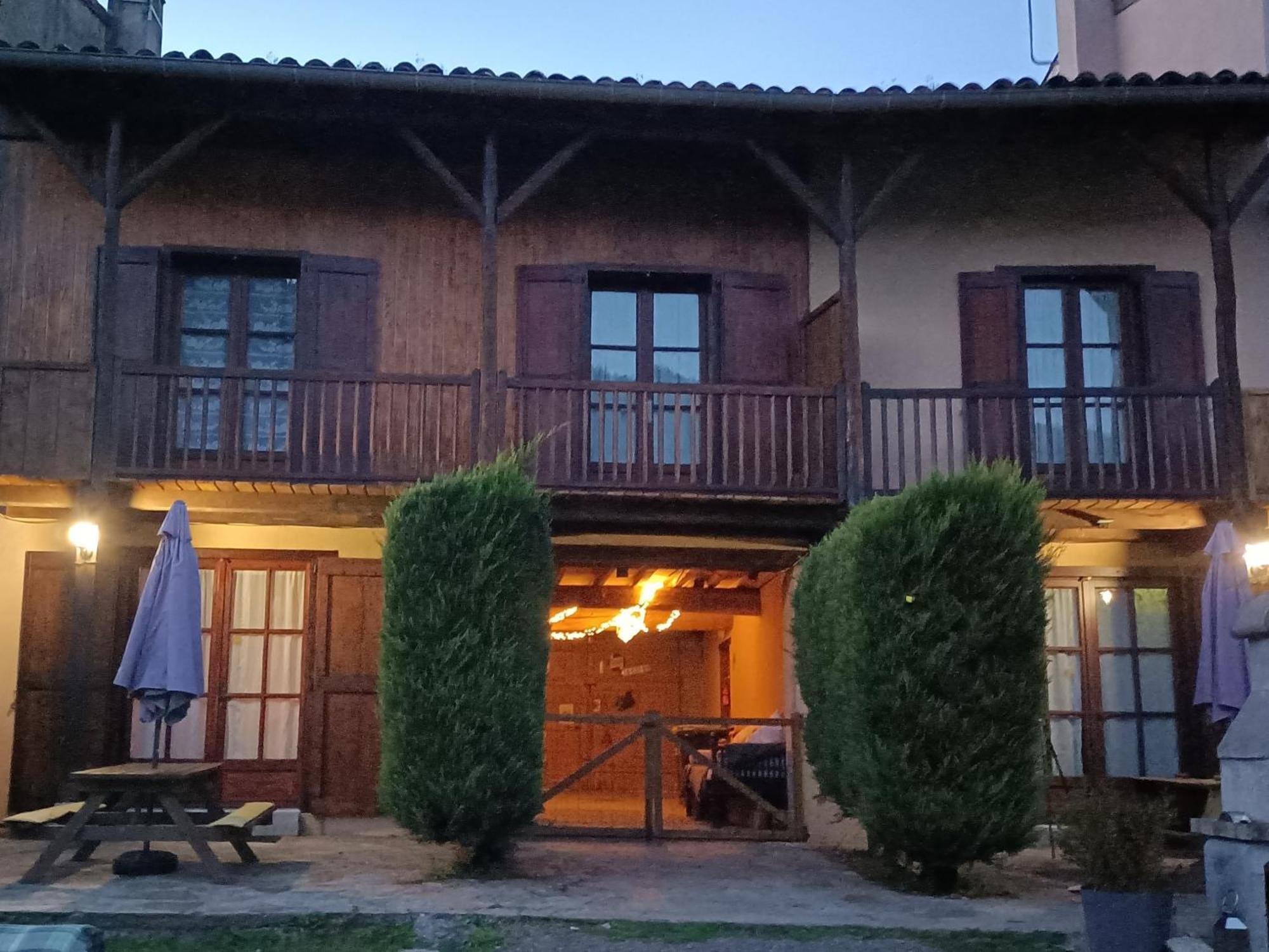 Le Rouge Robin Villa Fougax-et-Barrineuf Bagian luar foto